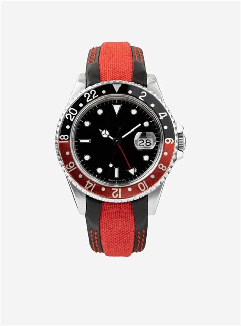 rolex gmt con cinturino in pelle|Cinturini Compatibili Rolex.